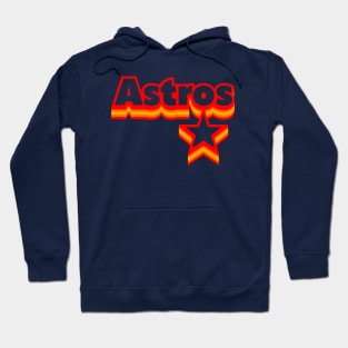 Astros and Star Retro Hoodie